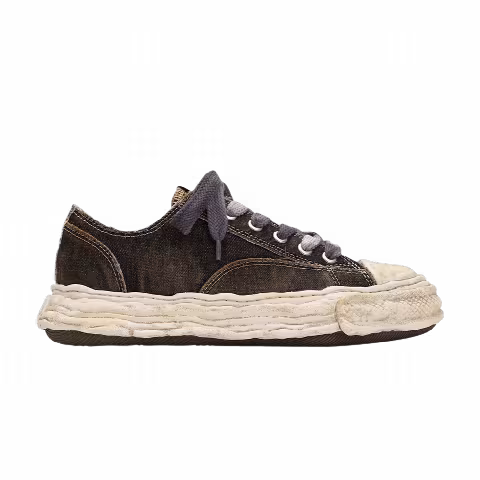 Maison Mihara Yasuhiro Peterson 23 OG Sole Washed Denim Low 'Black'