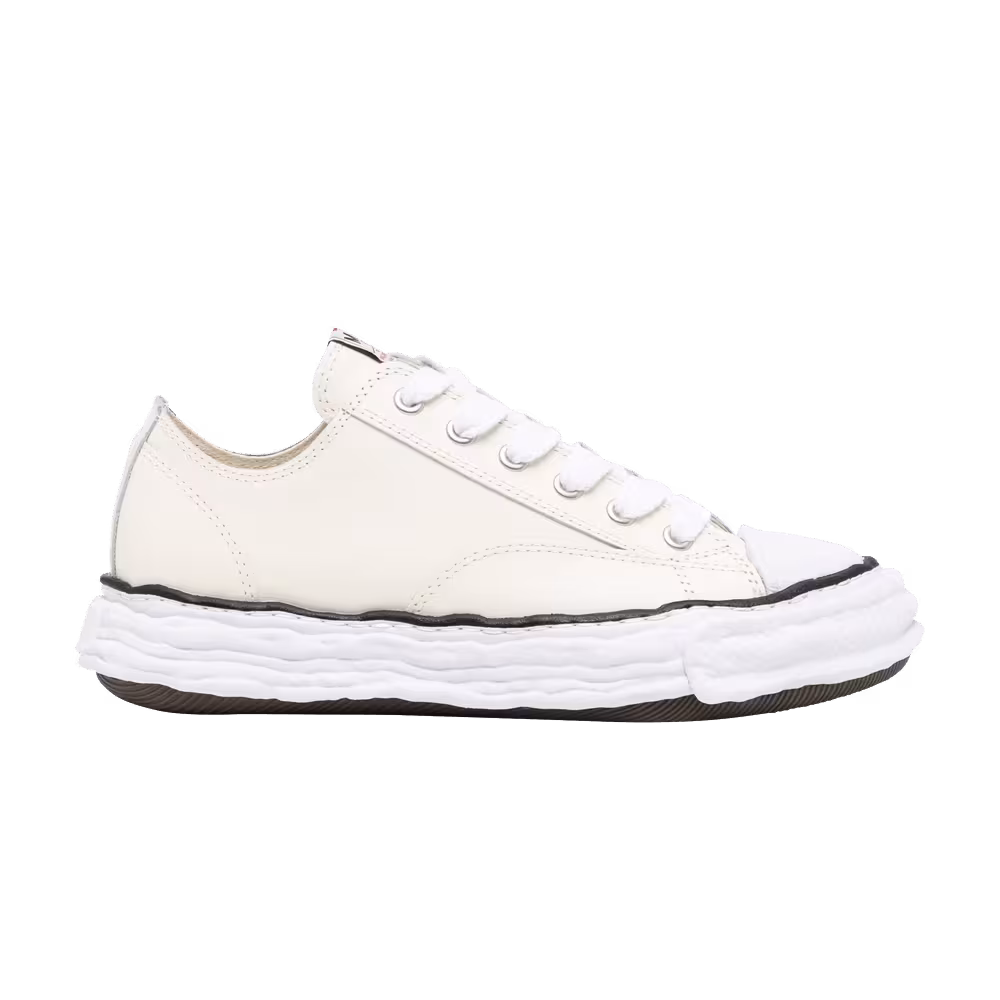 Maison Mihara Yasuhiro Peterson OG Sole Leather Low White