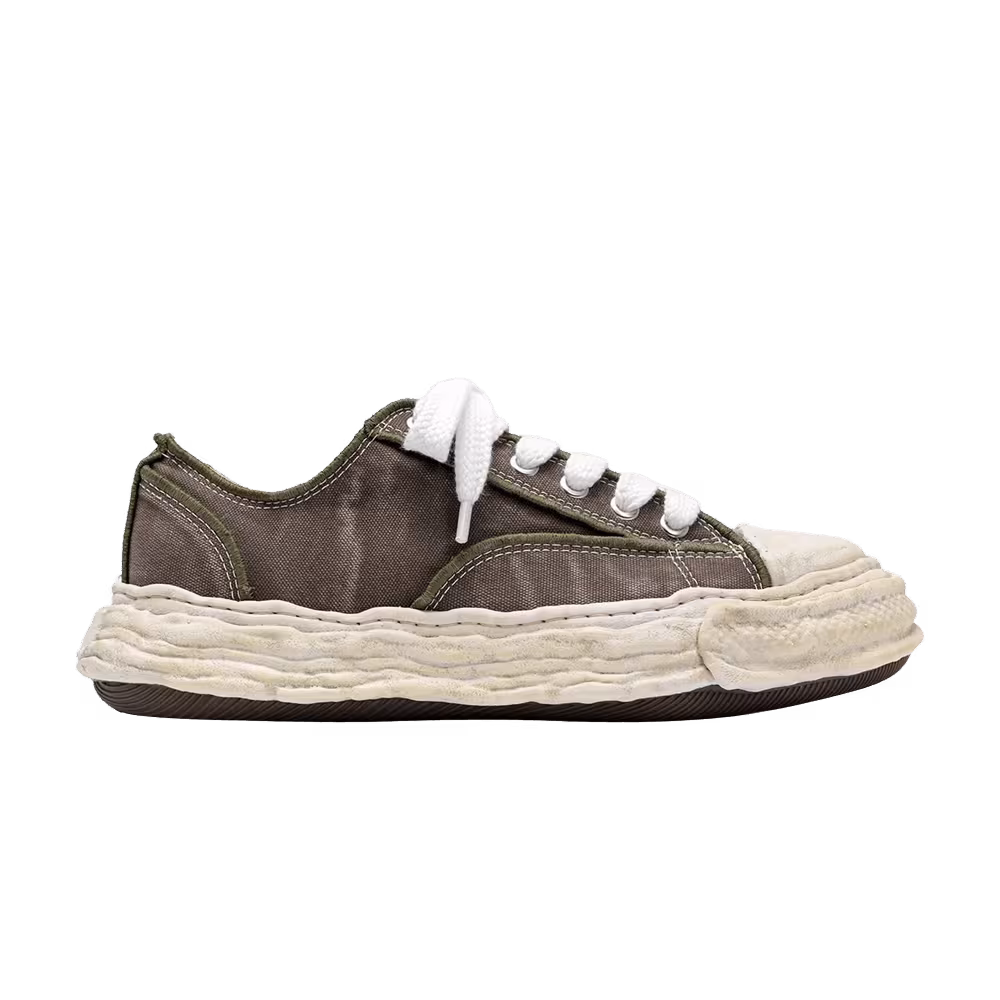 Maison Mihara Yasuhiro Peterson 23 OG Sole Vintage Canvas Low Khaki