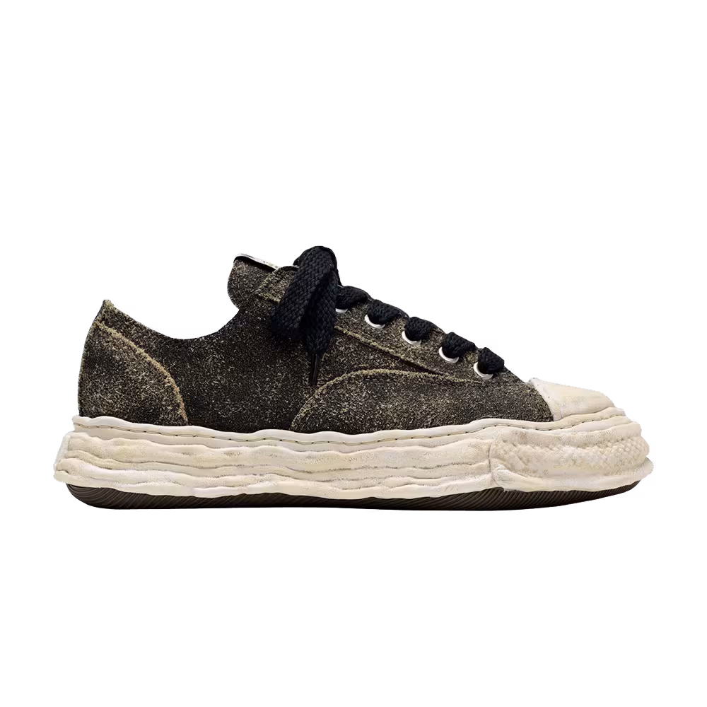 Maison Mihara Yasuhiro Peterson23 OG Sole Vintage Suede Low Black