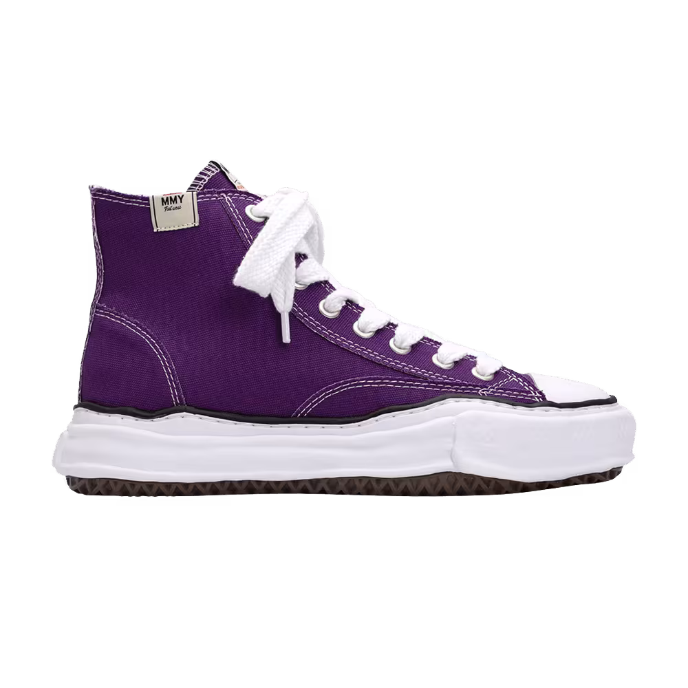 Maison Mihara Yasuhiro Peterson OG Sole Canvas High Purple