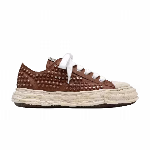 Maison Mihara Yasuhiro Peterson23 Og Sole Studded Canvas Low 'Brown'