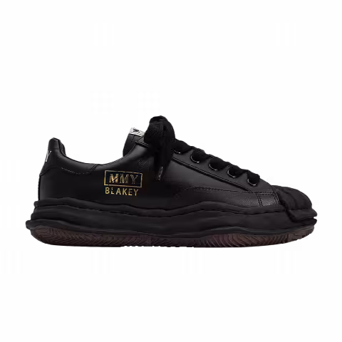 Maison Mihara Yasuhiro Blakey OG Sole Leather Low 'Black'