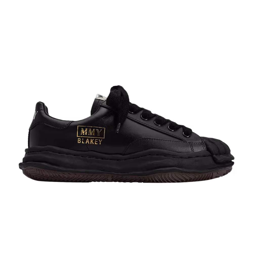 Maison Mihara Yasuhiro Blakey OG Sole Leather Low Black