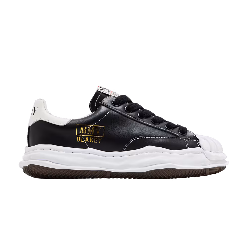 Maison Mihara Yasuhiro Blakey OG Sole Leather Low Black White