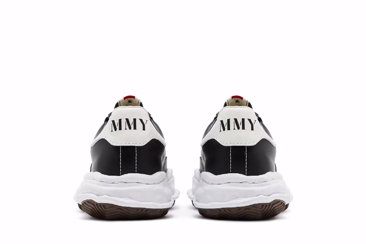 Maison Mihara Yasuhiro Blakey OG Sole Leather Low Black White, view 7