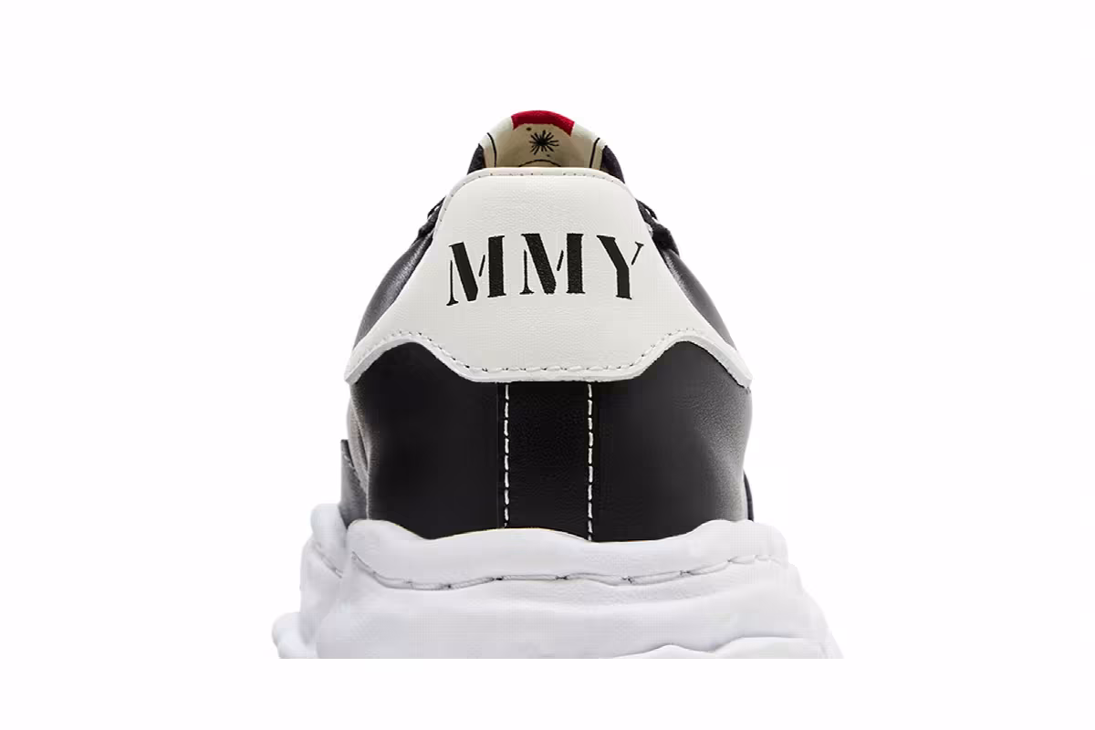 Maison Mihara Yasuhiro Blakey OG Sole Leather Low Black White, view 8