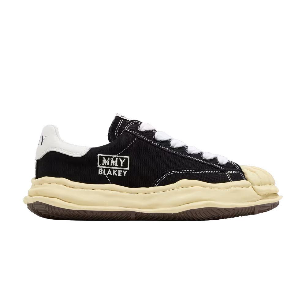 Maison Mihara Yasuhiro Blakey OG Sole Vintage Canvas Low Black