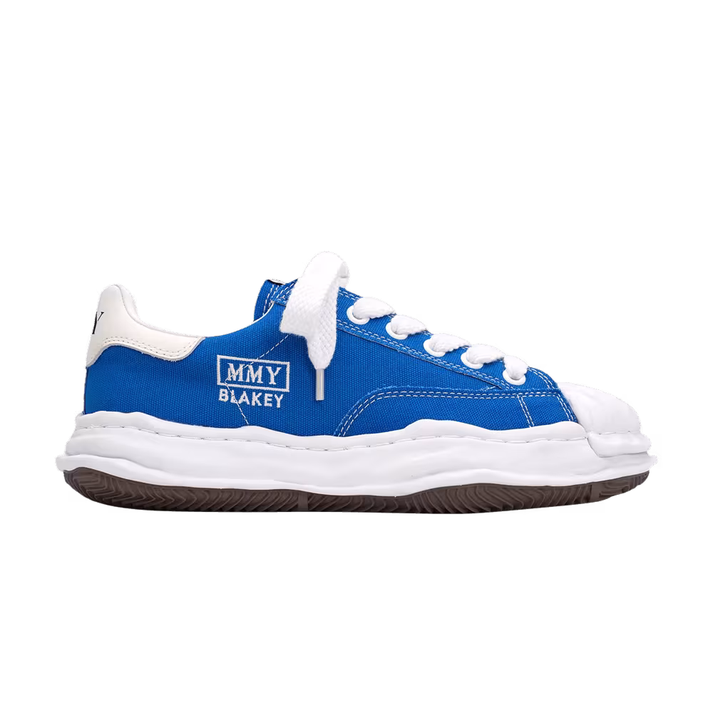 Maison Mihara Yasuhiro Blakey OG Sole Canvas Low Clear Blue