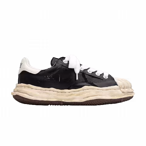 Maison Mihara Yasuhiro Blakey OG Sole Film Attached Canvas Low 'Black'