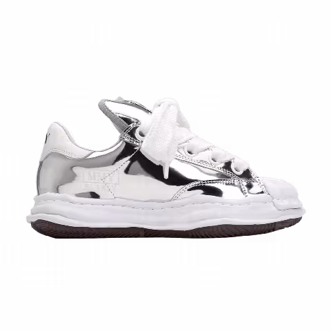 Maison Mihara Yasuhiro Blakey Puffer OG Sole Leather Low 'Silver'