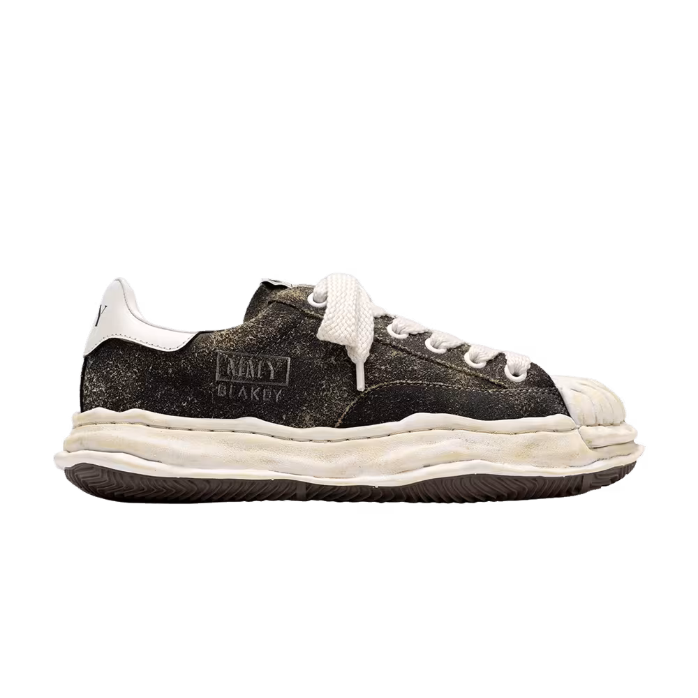 Maison Mihara Yasuhiro Blakey OG Sole Vintage Suede Low Black
