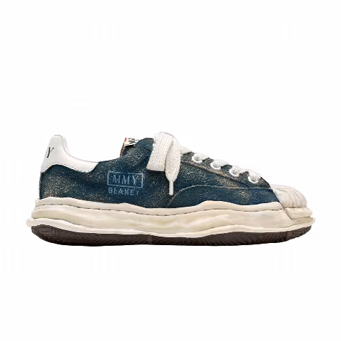Maison Mihara Yasuhiro Blakey OG Sole Vintage Suede Low 'Blue'