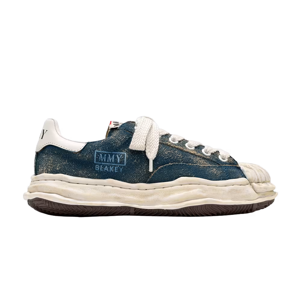 Maison Mihara Yasuhiro Blakey OG Sole Vintage Suede Low Blue