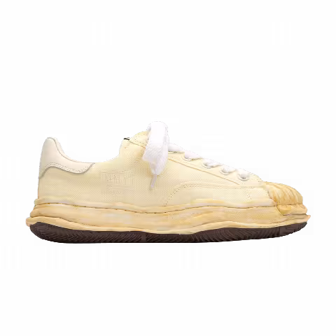 Maison Mihara Yasuhiro Blakey OG Sole Overdyed Canvas Low 'White'