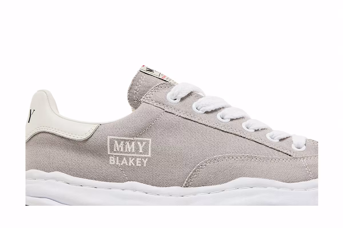 Maison Mihara Yasuhiro Blakey OG Sole Canvas Low Grey, view 3