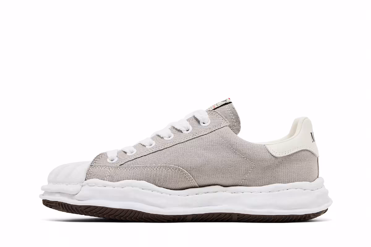 Maison Mihara Yasuhiro Blakey OG Sole Canvas Low Grey, view 4