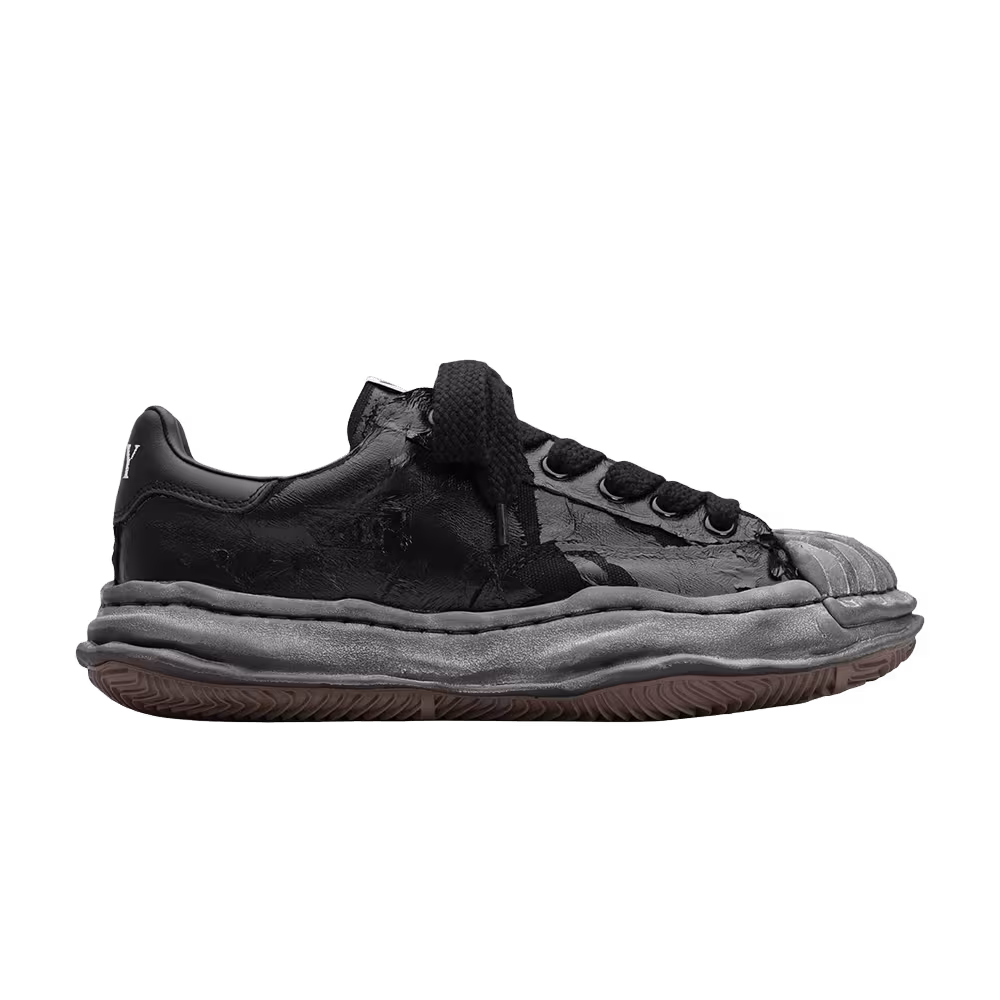 Maison Mihara Yasuhiro Blakey OG Sole Film Attached Canvas Low Black