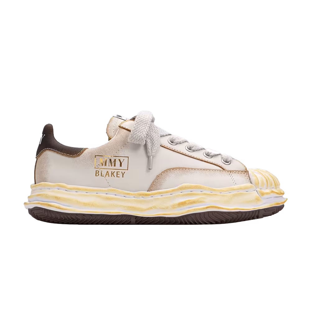 Maison Mihara Yasuhiro Blakey OG Sole Vegan Leather Low White