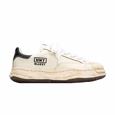 Maison Mihara Yasuhiro Blakey OG Sole Wrinkled Leather Low 'White'