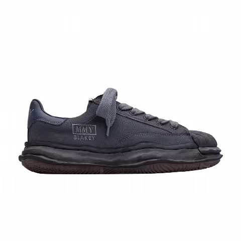 Maison Mihara Yasuhiro Blakey OG Sole Overdyed Canvas Low 'Black'