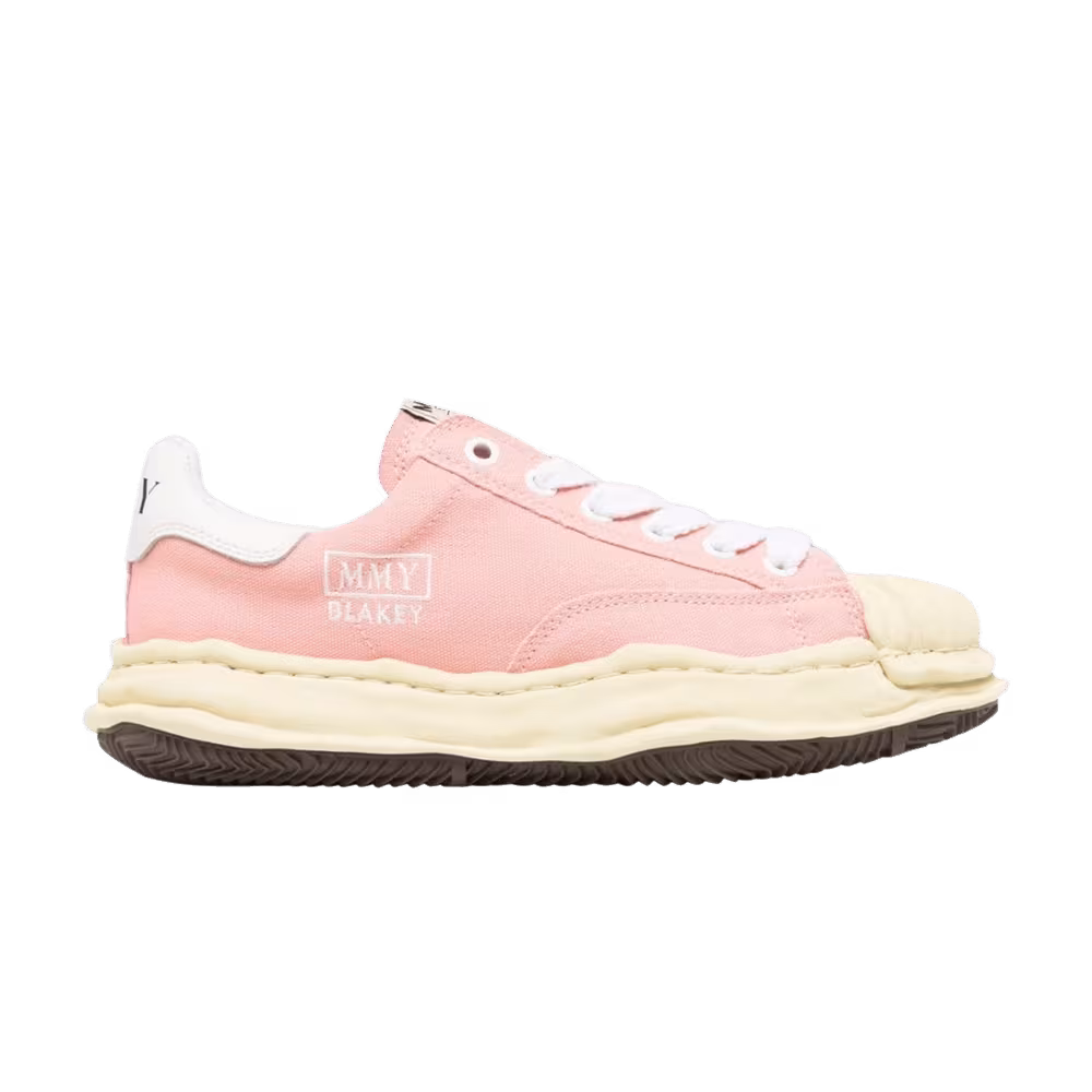 Maison Mihara Yasuhiro Blakey OG Sole Vintage Canvas Low Pink
