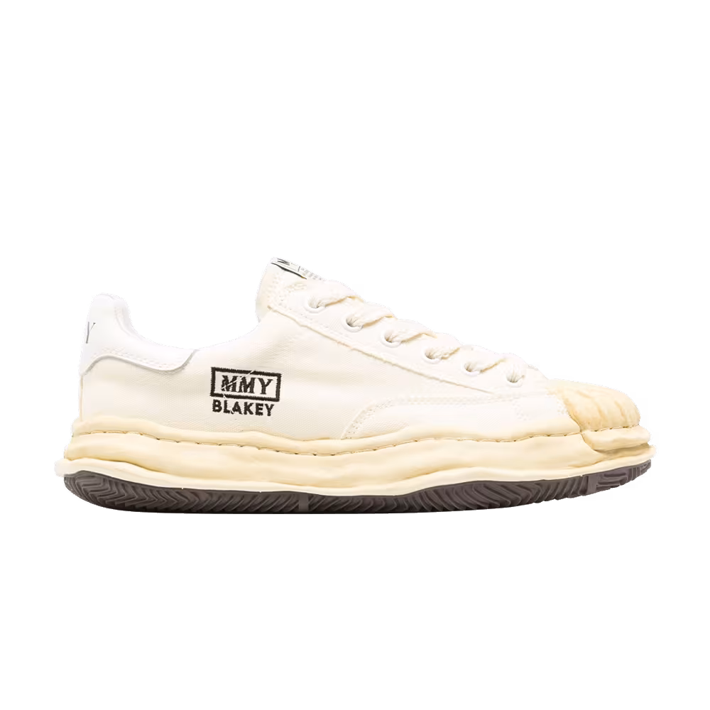 Maison Mihara Yasuhiro Blakey OG Sole Canvas Low White