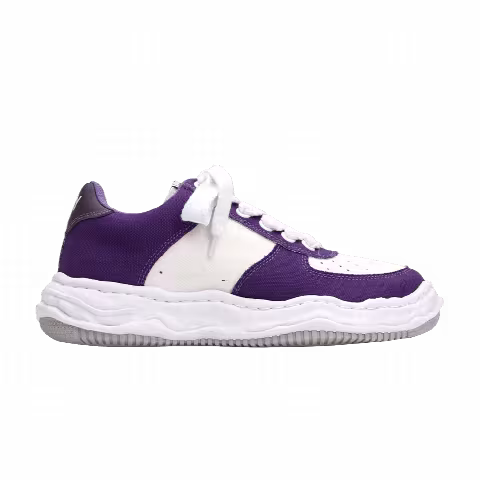 Maison Mihara Yasuhiro Wayne OG Sole Canvas Low 'Purple White'