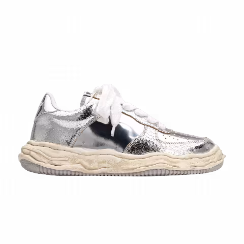 Maison Mihara Yasuhiro Wayne Low 'Cracking Leather - Silver'