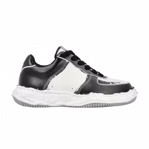 Maison Mihara Yasuhiro Wayne OG Sole Printed Leather Low 'Black White'