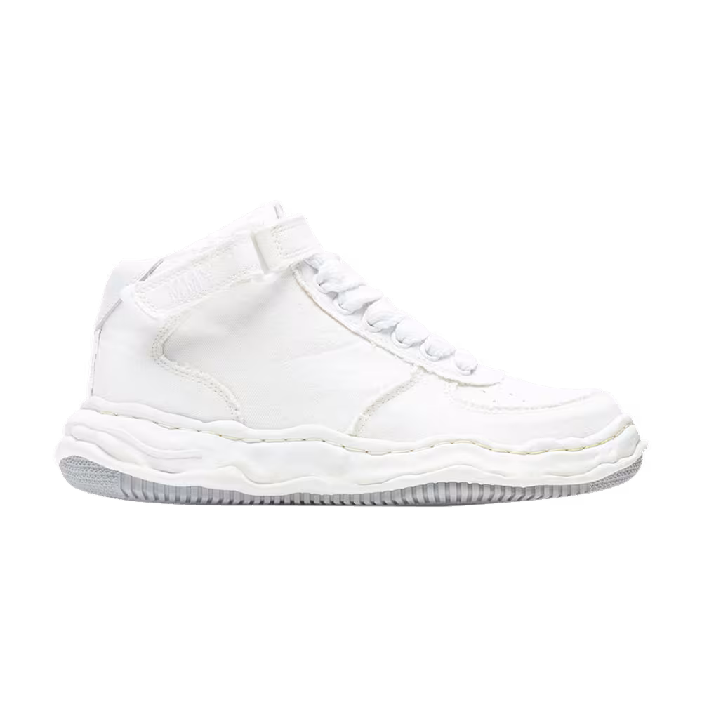Maison Mihara Yasuhiro Wayne OG Sole Washed Canvas High White