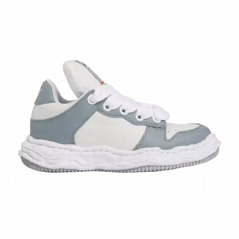 Maison Mihara Yasuhiro Wayne Low 'Leather Puffer - Grey White'