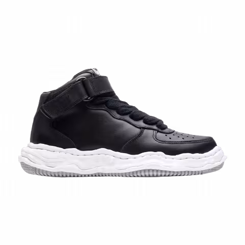 Maison Mihara Yasuhiro Wayne OG Sole Leather High 'Black White'