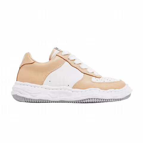 Maison Mihara Yasuhiro Wayne OG Sole Leather Low 'Beige White'