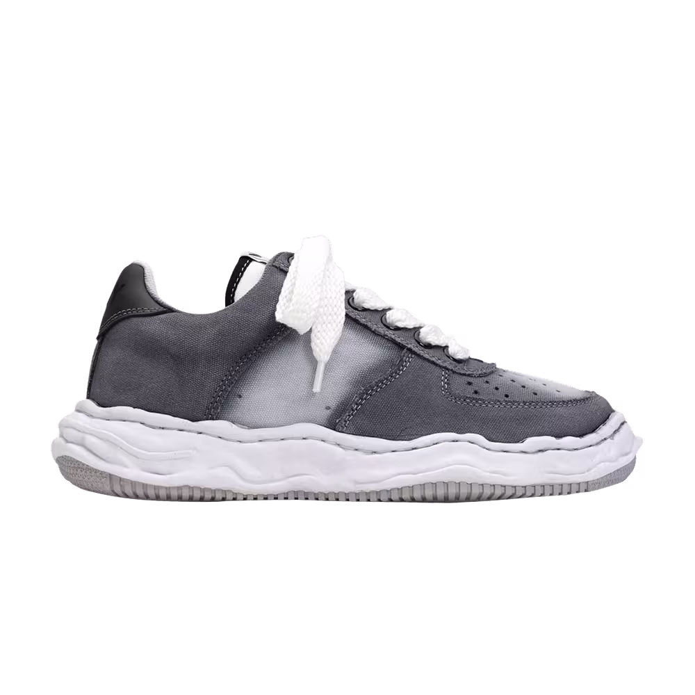 Maison Mihara Yasuhiro Wayne Low Sprayed Canvas - Black