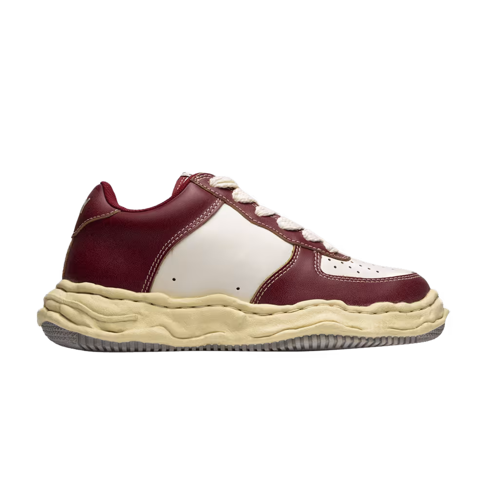 Maison Mihara Yasuhiro Wayne OG Sole Vintage Leather Low Red White