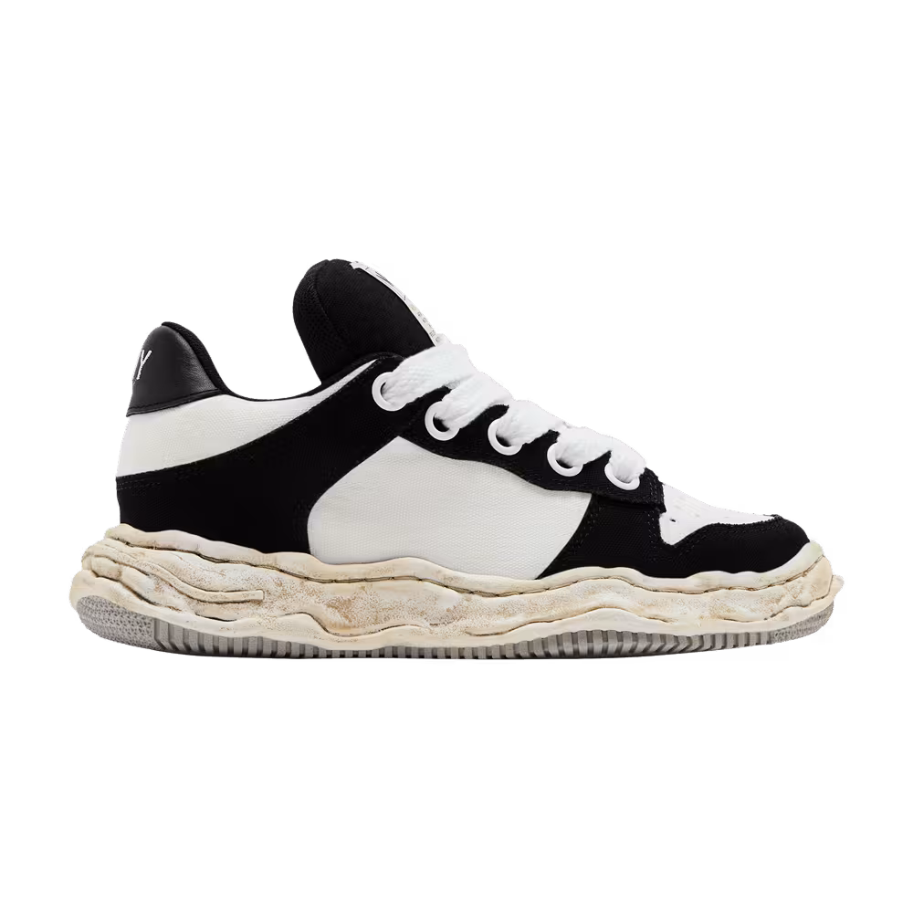 Maison Mihara Yasuhiro Wayne Puffer OG Sole Canvas Low Black White
