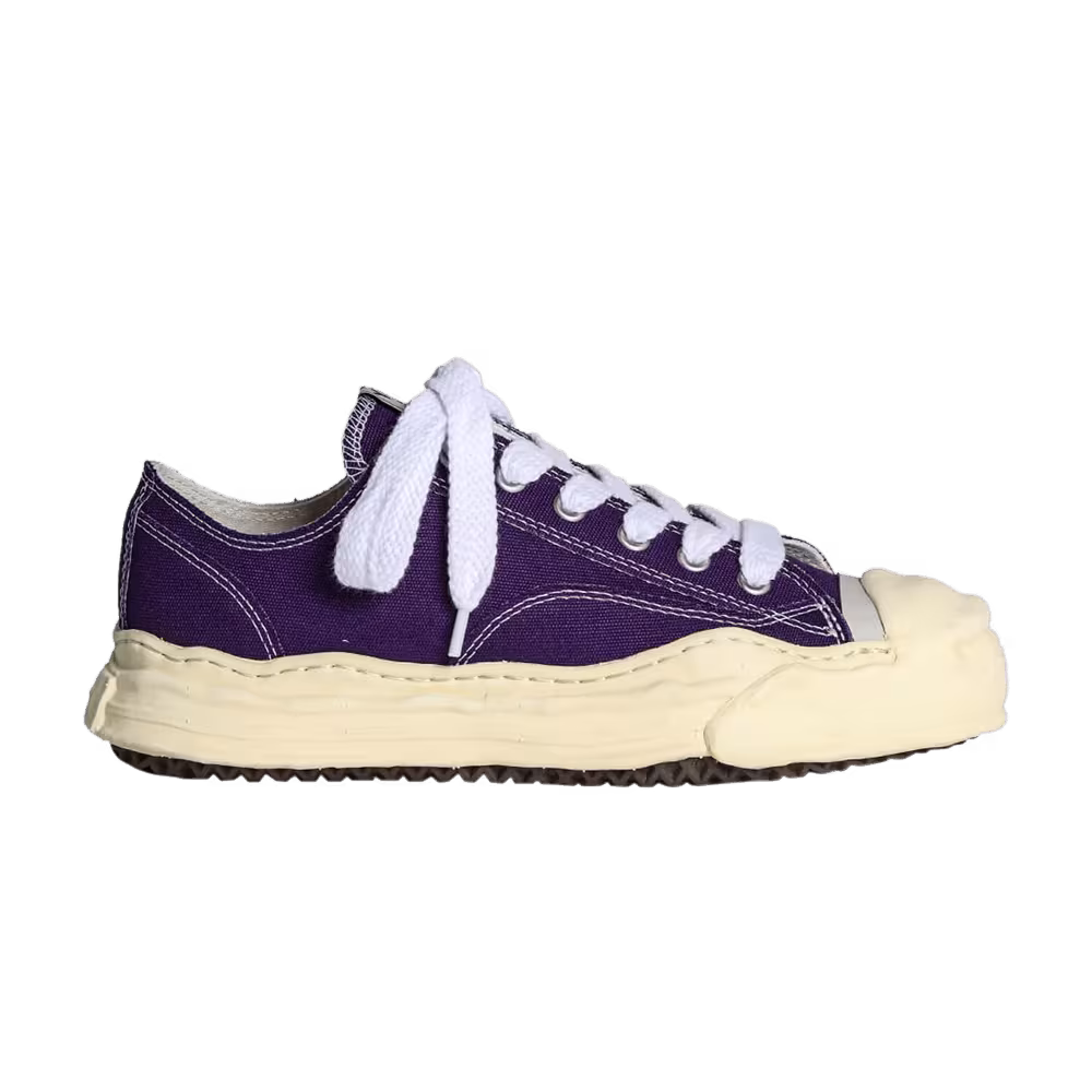 Maison Mihara Yasuhiro Hank Vintage Sole Canvas Low Purple