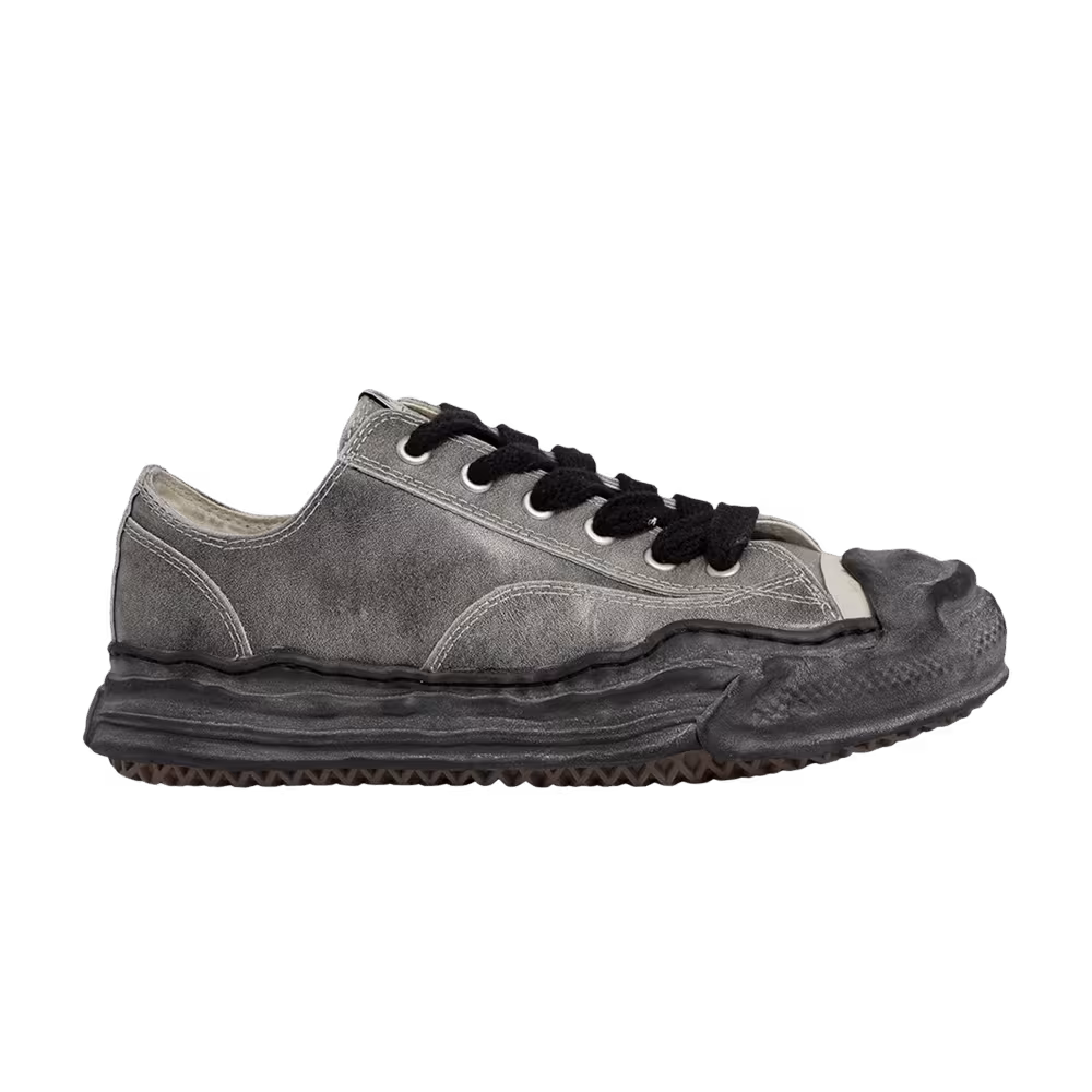Maison Mihara Yasuhiro Hank Low Vintage Leather - Black