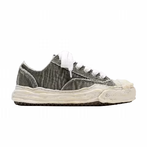 Maison Mihara Yasuhiro Hank OG Sole Bleach-Wash Denim Canvas Low 'Gray'