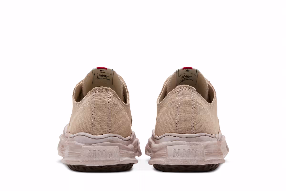 Maison Mihara Yasuhiro Hank OG Sole Overdyed Canvas Low Brown, view 7