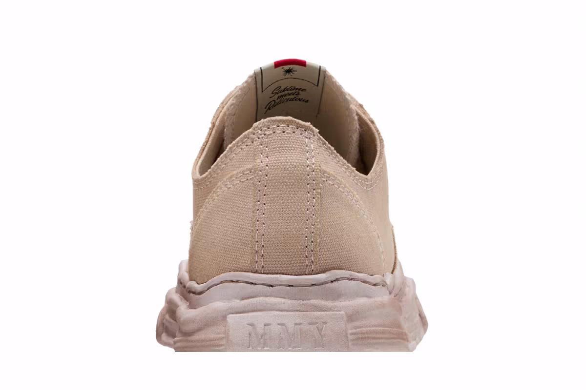 Maison Mihara Yasuhiro Hank OG Sole Overdyed Canvas Low Brown, view 8