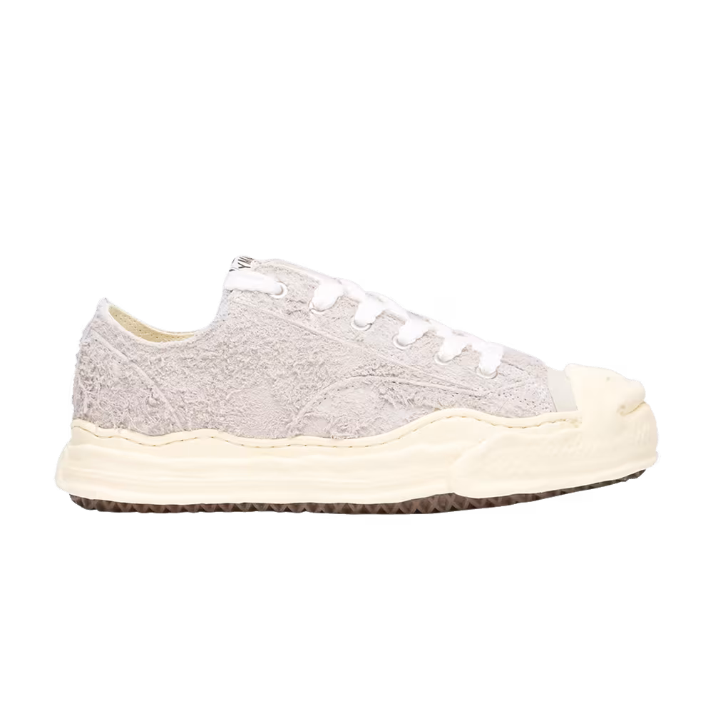 Maison Mihara Yasuhiro Hank Vintage Sole Broken Suede Low White