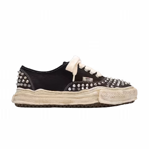 Maison Mihara Yasuhiro Baker OG Sole Studded Canvas Low 'Black'