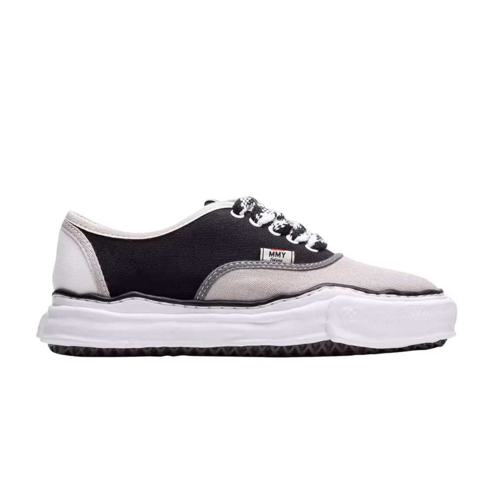 Maison Mihara Yasuhiro Baker OG Sole Canvas Low Black White