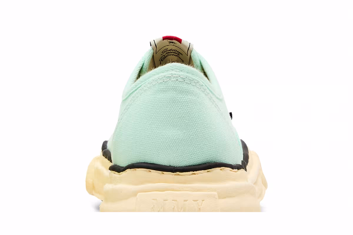 Maison Mihara Yasuhiro Baker OG Sole Vintage Canvas Low Light Blue, view 8