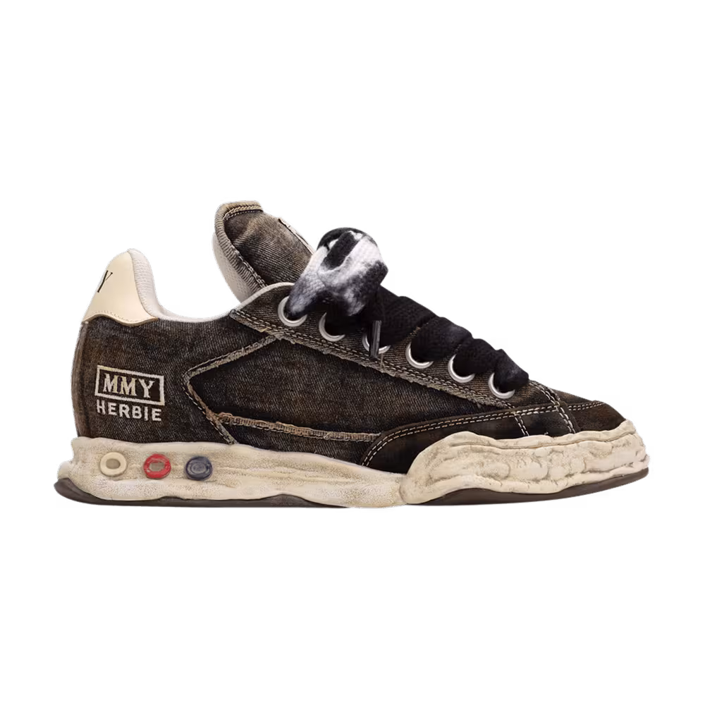 Maison Mihara Yasuhiro Herbie Puffer OG Sole Washed Denim Low Black