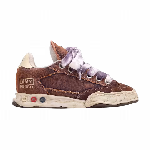 Maison Mihara Yasuhiro Herbie Puffer OG Sole Washed Denim Low 'Purple'