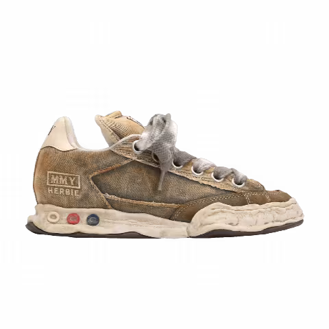 Maison Mihara Yasuhiro Herbie Puffer OG Sole Washed Denim Low 'Green'