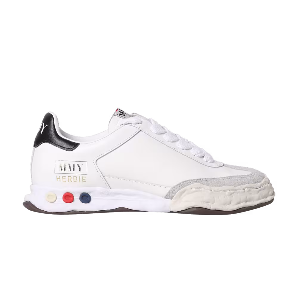 Maison Mihara Yasuhiro Herbie OG Sole Leather Low White
